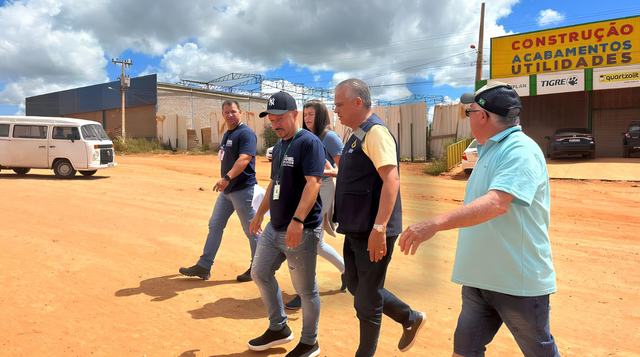 Encontro com moradores durante ação comunitária no Distrito Federal